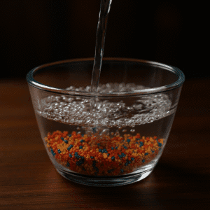 Galvenā 9 Orbeez in water